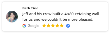 5-star testimonial by Beth an existing client