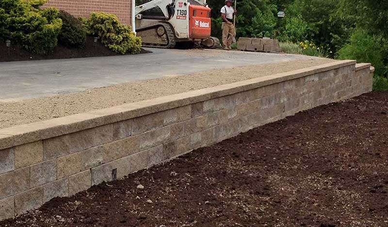 Pittsburgh Driveway Retaining Wall